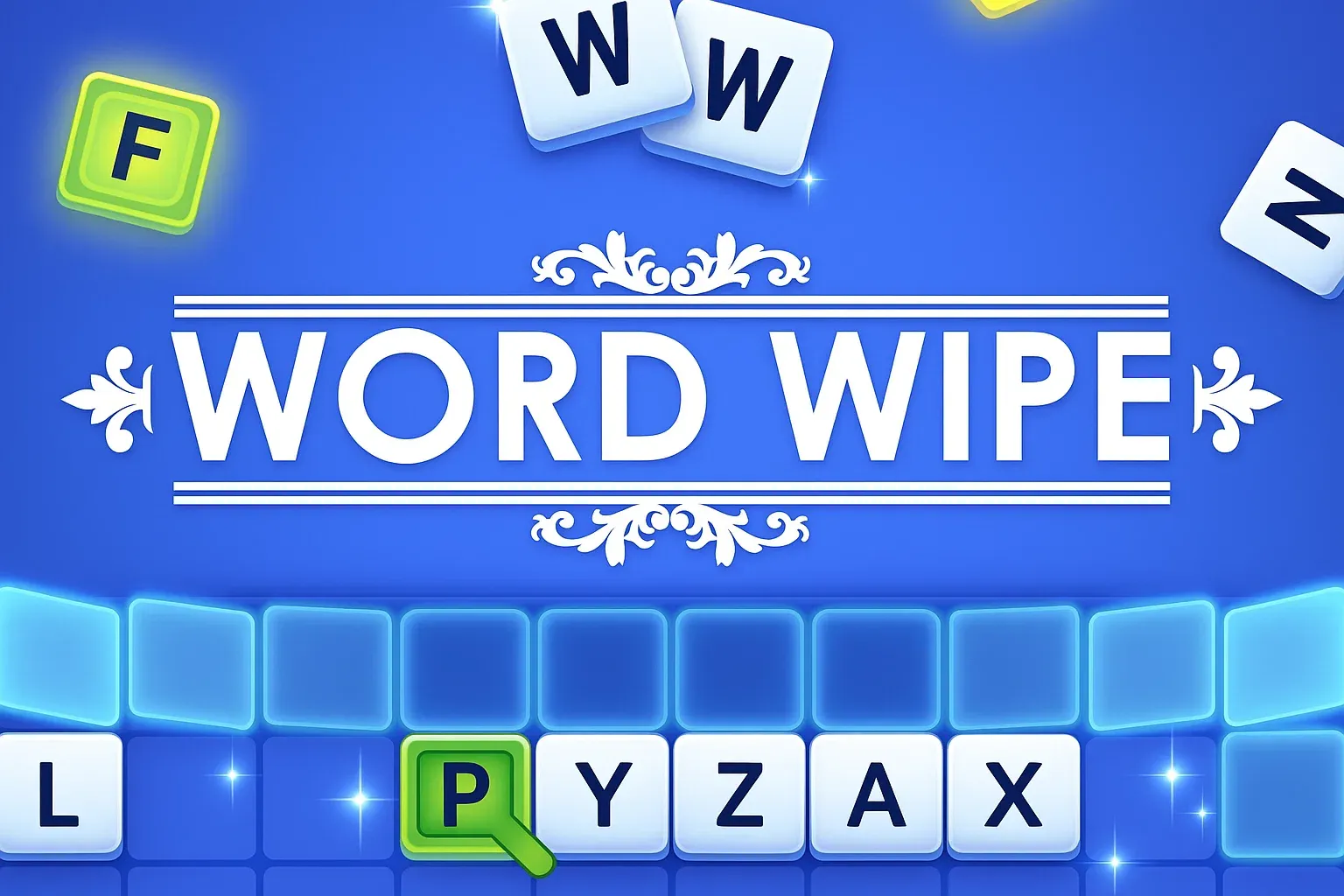 A screenshot of the game Word Wipe.